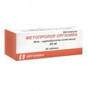 Метопролол Органика, табл. 25 мг №60